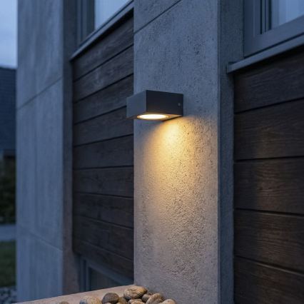 Zewnętrzna lampa ścienna LEGINO 1xGX53/11W/230V 80 cm IP65 antracyt