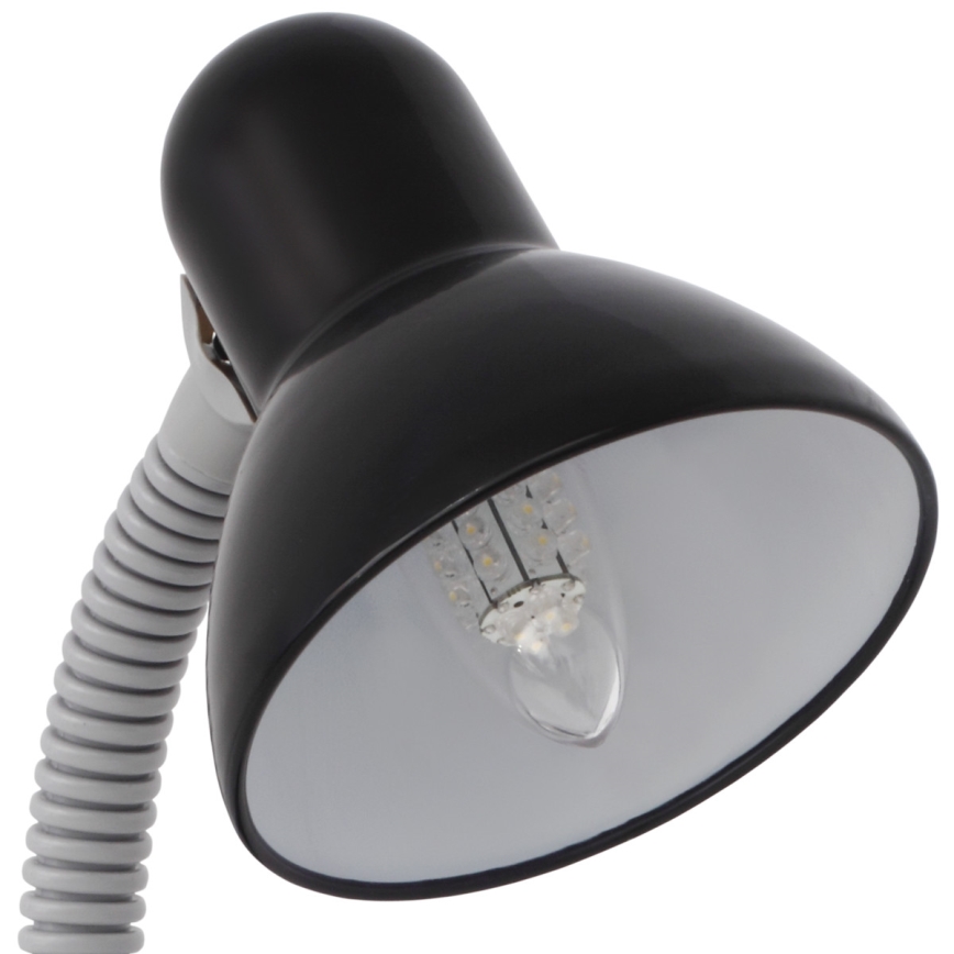 Lampa stołowa z klipsem SUZI 1xE27/40W/230V czarna
