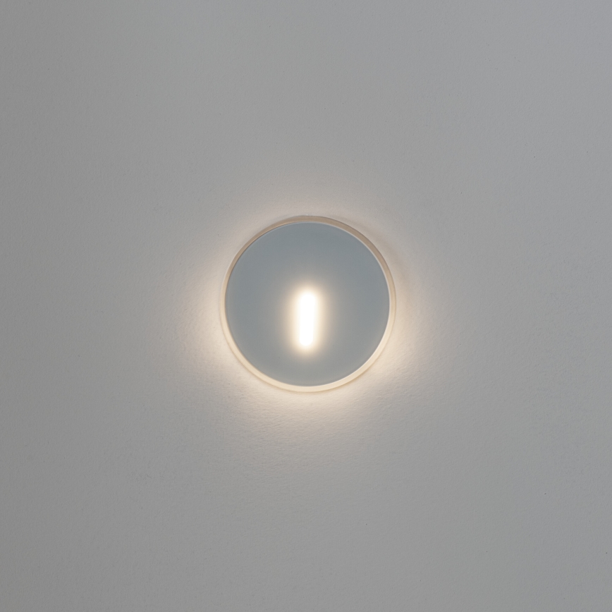 Oprawa schodowa LED MAGNIK LED/1,7W/230V 2700/3300/3900/4600/5700K biała okrągła