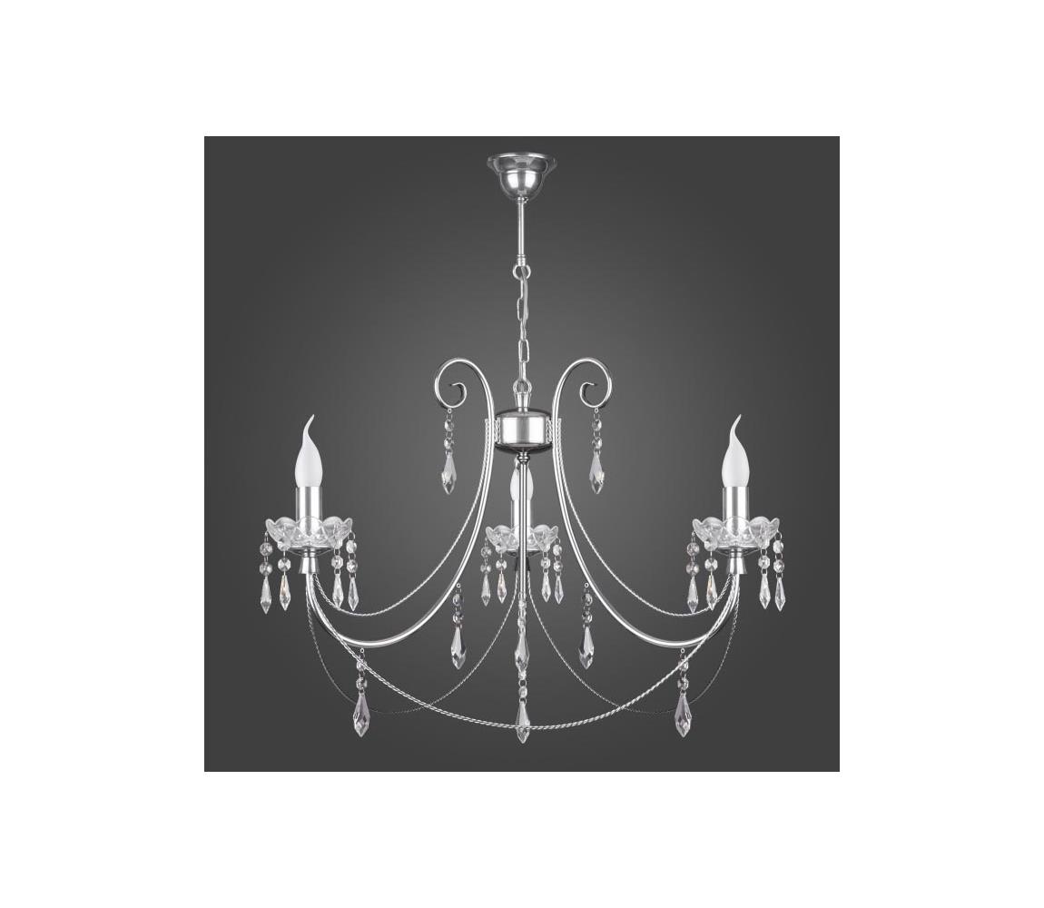 Kemar KN/3/CR - Żyrandol CRISTAL 3xE14/60W/230V