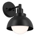 Kichler - Kinkiet NIVA 1xE27/40W/230V czarny
