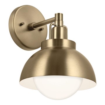 Kichler - Kinkiet NIVA 1xE27/40W/230V mosiądz