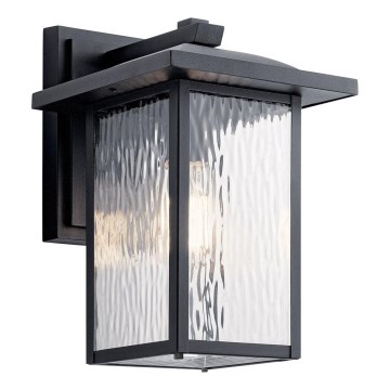 Kichler - Kinkiet zewnętrzny CAPPANNA 1xE27/60W/230V IP44 czarny