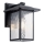 Kichler - Kinkiet zewnętrzny CAPPANNA 1xE27/60W/230V IP44 czarny