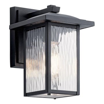 Kichler - Kinkiet zewnętrzny CAPPANNA 1xE27/60W/230V IP44 czarny