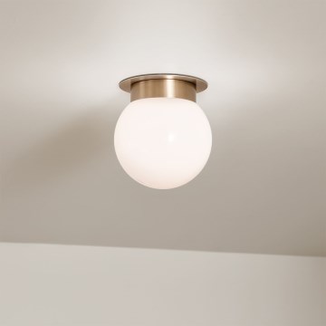 Kichler KL-ALBERS-F-G-CPZ-Lampa sufitowa ALBERS 1xE27/40W/230V śr. 20,3 cm złota