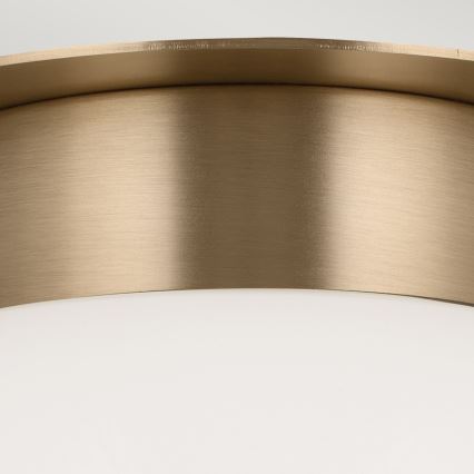 Kichler KL-ALBERS-F-G-CPZ-Lampa sufitowa ALBERS 1xE27/40W/230V śr. 20,3 cm złota