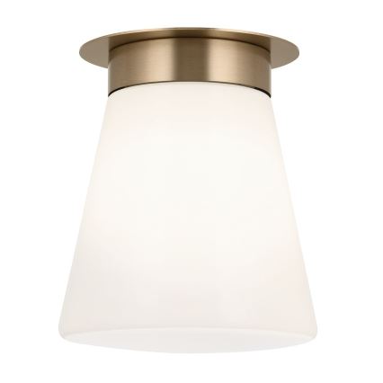 Kichler - Lampa sufitowa ALBERS 1xE27/40W/230V śr. 21,6 cm brązowa