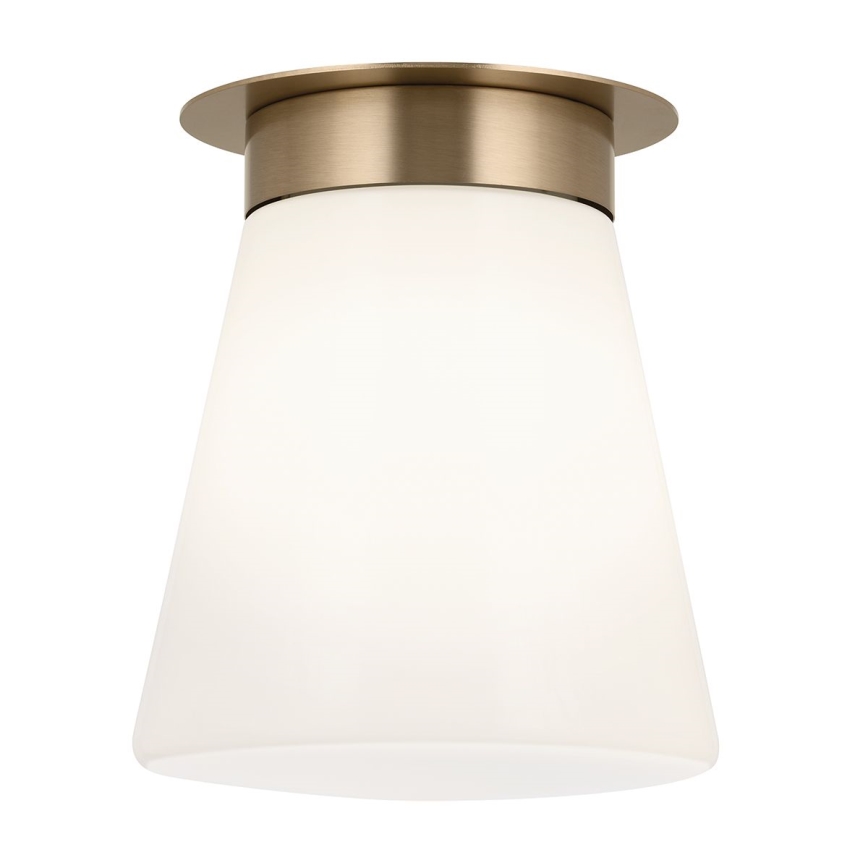 Kichler - Lampa sufitowa ALBERS 1xE27/40W/230V śr. 21,6 cm brązowa