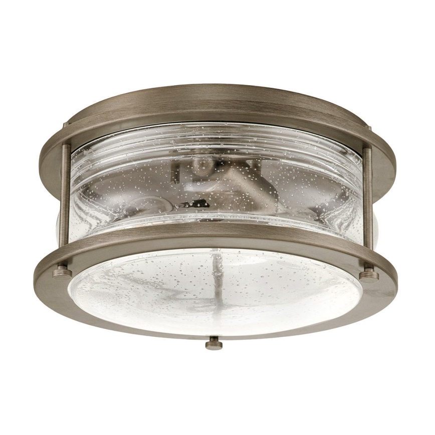 Kichler - Lampa zewnętrzna ASHLANDBAY 1xE27/60W/230V IP44 brązowa