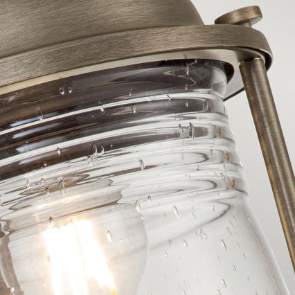 Kichler - Lampa zewnętrzna ASHLANDBAY 1xE27/60W/230V IP44 brązowa