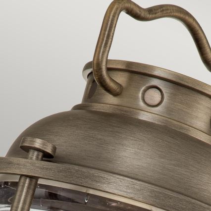 Kichler - Lampa zewnętrzna ASHLANDBAY 1xE27/60W/230V IP44 brązowa