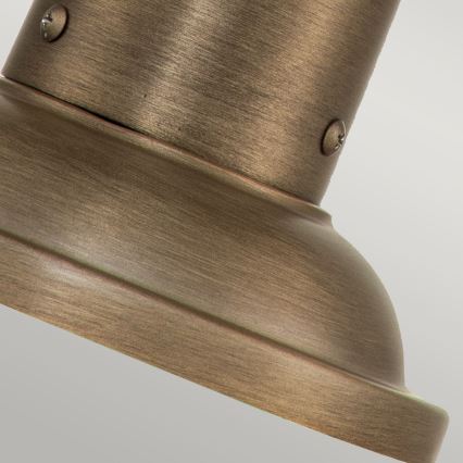 Kichler - Lampa zewnętrzna ASHLANDBAY 1xE27/60W/230V IP44 brązowa