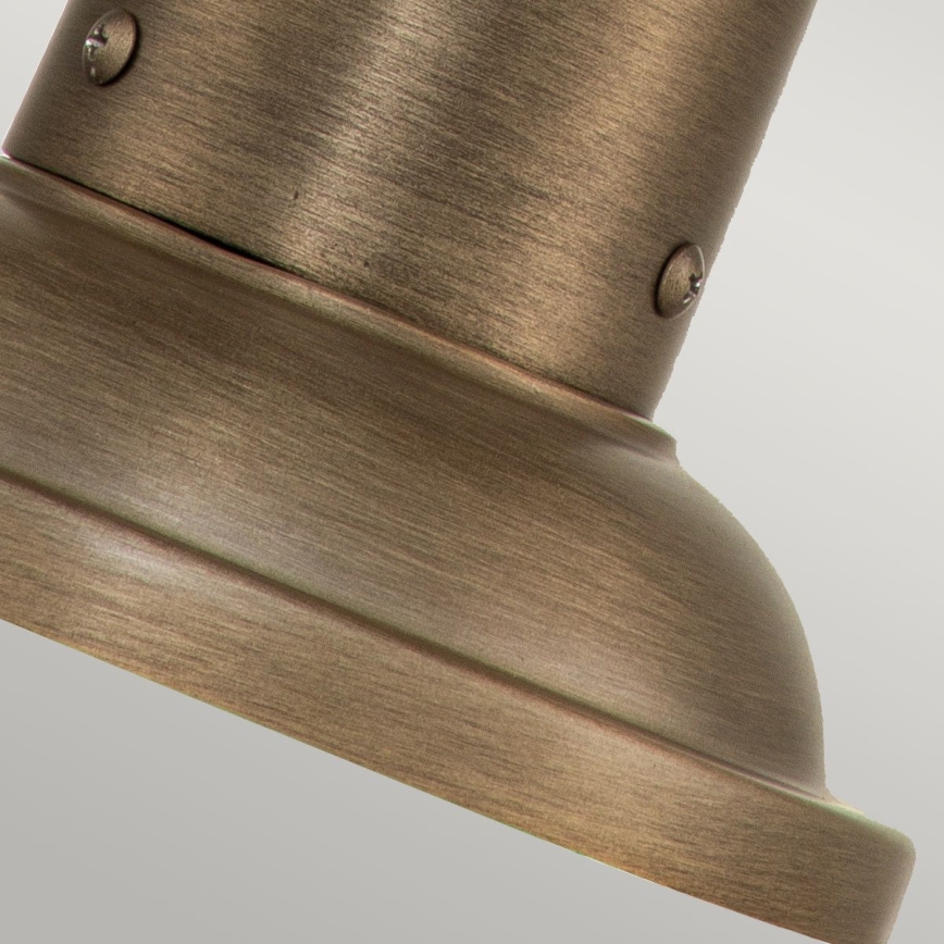 Kichler - Lampa zewnętrzna ASHLANDBAY 1xE27/60W/230V IP44 brązowa