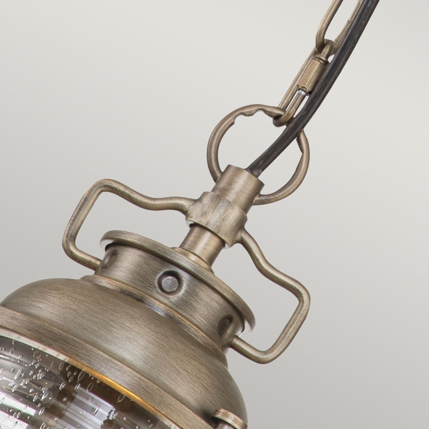Kichler - Lampa wisząca zewnętrzna na łańcuchu ASHLAND BAY 1xE27/60W/230V IP44