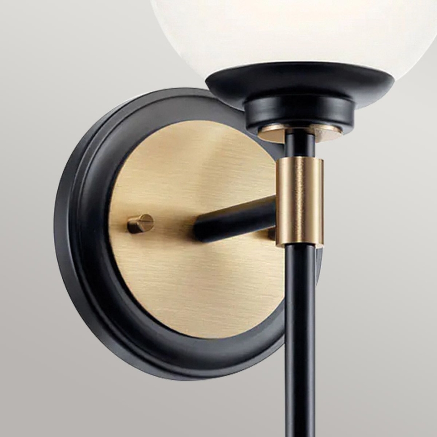 Kichler - LED kinkiet łazienkowy BENNO 2xG9/3W/230V złoty IP44