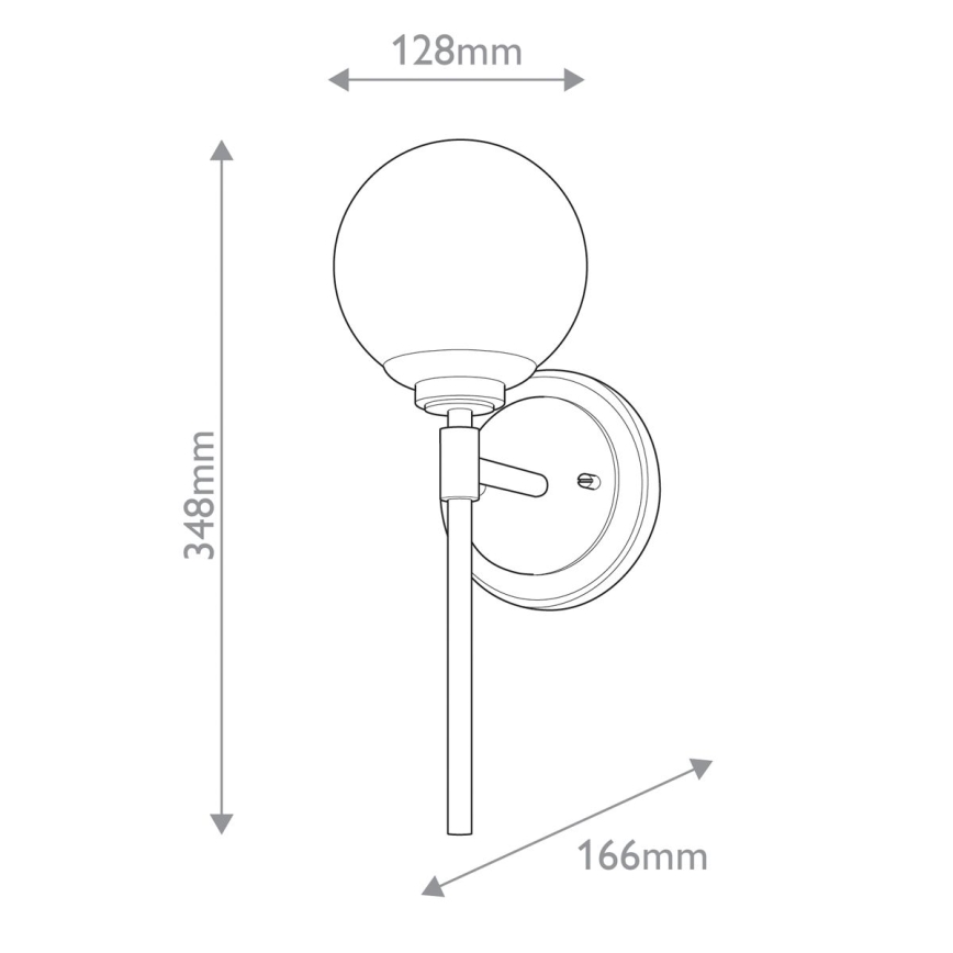 Kichler - LED kinkiet łazienkowy BENNO 2xG9/3W/230V złoty IP44