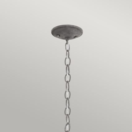 Kichler - Lampa wisząca zewnętrzna na łańcuchu BRIDGE POINT 1xE27/60W/230V IP44