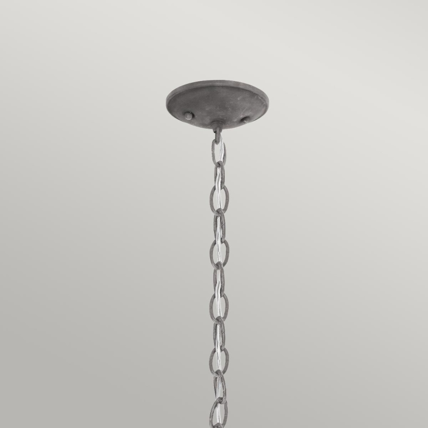 Kichler - Lampa wisząca zewnętrzna na łańcuchu BRIDGE POINT 1xE27/60W/230V IP44