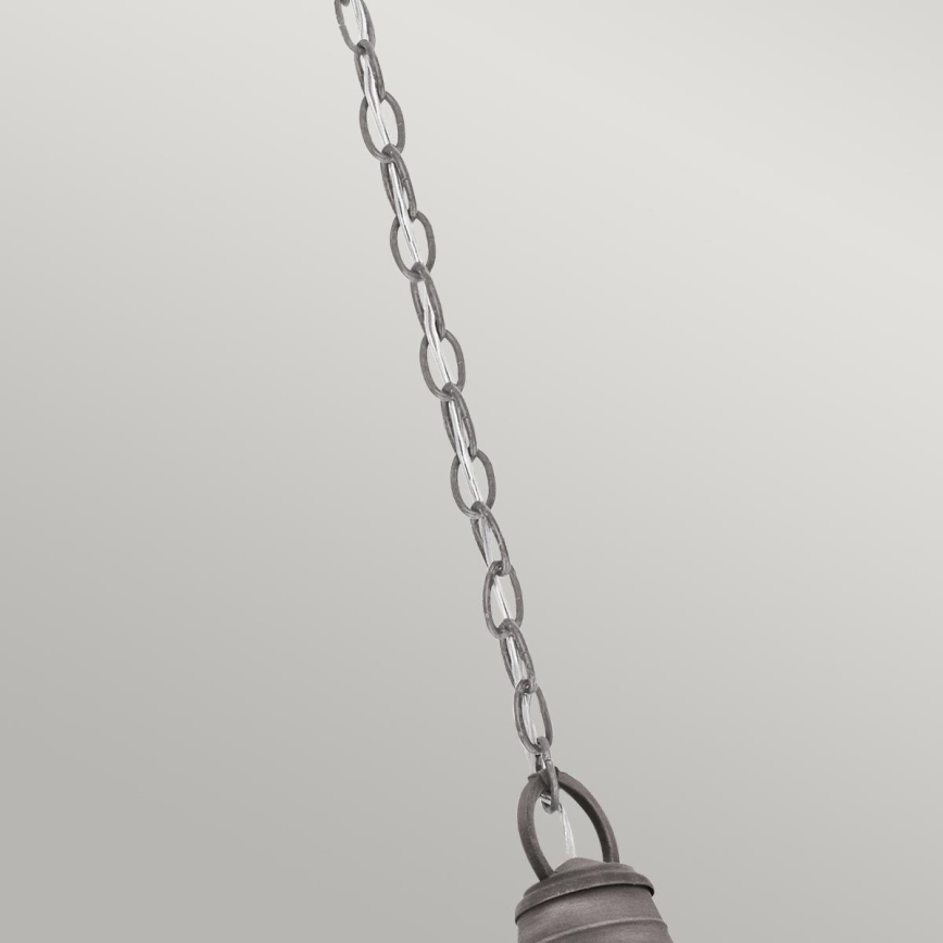 Kichler - Lampa wisząca zewnętrzna na łańcuchu BRIDGE POINT 1xE27/60W/230V IP44