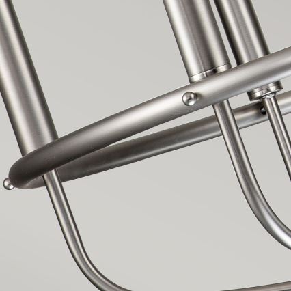 Kichler - Żyrandol na łańcuchu CAPITOL HILL 6xE14/40W/230V matowy chrom