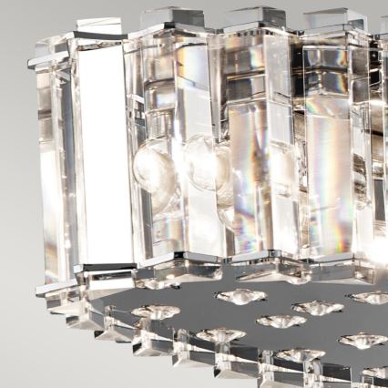 Kichler - Żyrandol łazienkowy LED na lince CRYSTAL SKYE 12xG9/3W/230V IP44