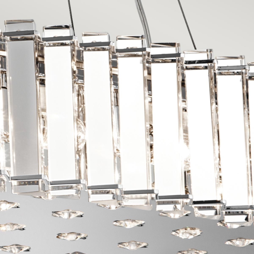 Kichler - Żyrandol łazienkowy LED na lince CRYSTAL SKYE 12xG9/3W/230V IP44