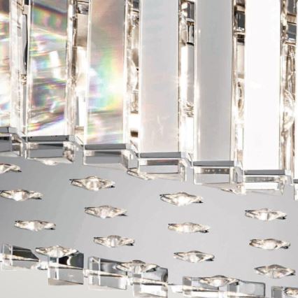 Kichler - Żyrandol łazienkowy LED na lince CRYSTAL SKYE 12xG9/3W/230V IP44