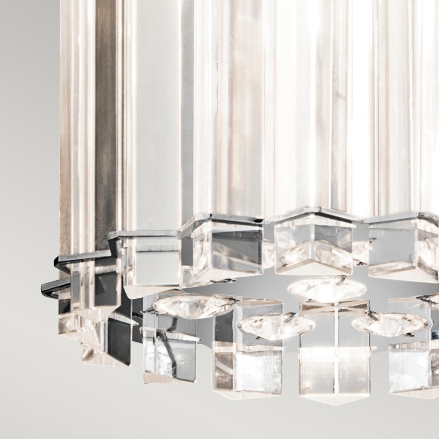 Kichler - Żyrandol łazienkowy LED na lince CRYSTAL SKYE 2xG9/3W/230V IP44