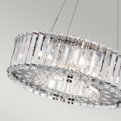 Kichler - Żyrandol łazienkowy LED na lince CRYSTAL SKYE 6xG9/3W/230V IP44