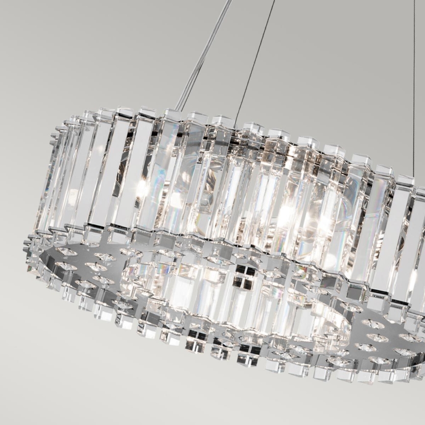 Kichler - Żyrandol łazienkowy LED na lince CRYSTAL SKYE 6xG9/3W/230V IP44