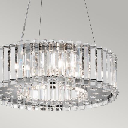 Kichler - Żyrandol łazienkowy LED na lince CRYSTAL SKYE 6xG9/3W/230V IP44