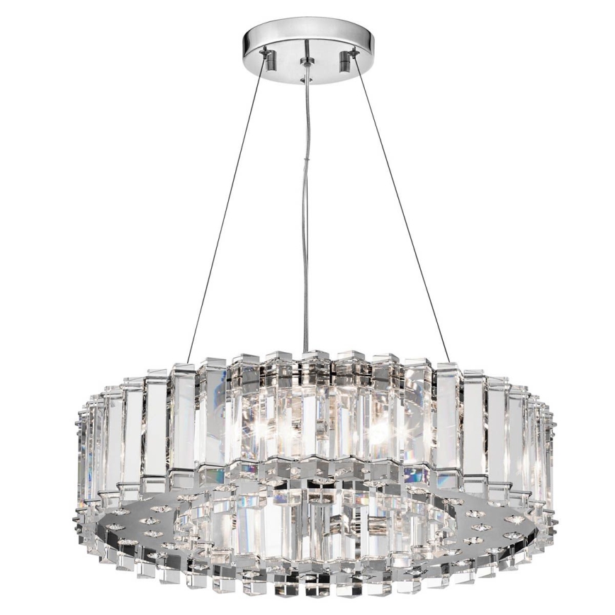 Kichler - Żyrandol łazienkowy LED na lince CRYSTAL SKYE 8xG9/3W/230V IP44