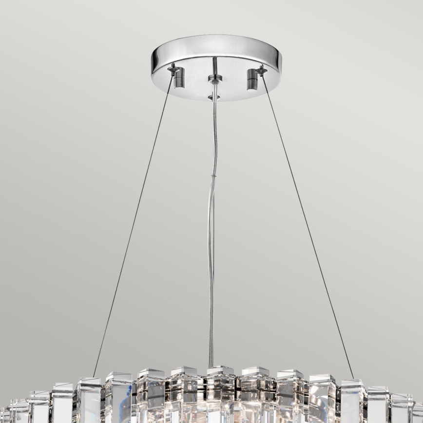 Kichler - Żyrandol łazienkowy LED na lince CRYSTAL SKYE 8xG9/3W/230V IP44