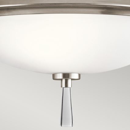 Kichler - Żyrandol natynkowy DREYFUS 3xE27/60W/230V matowy chrom