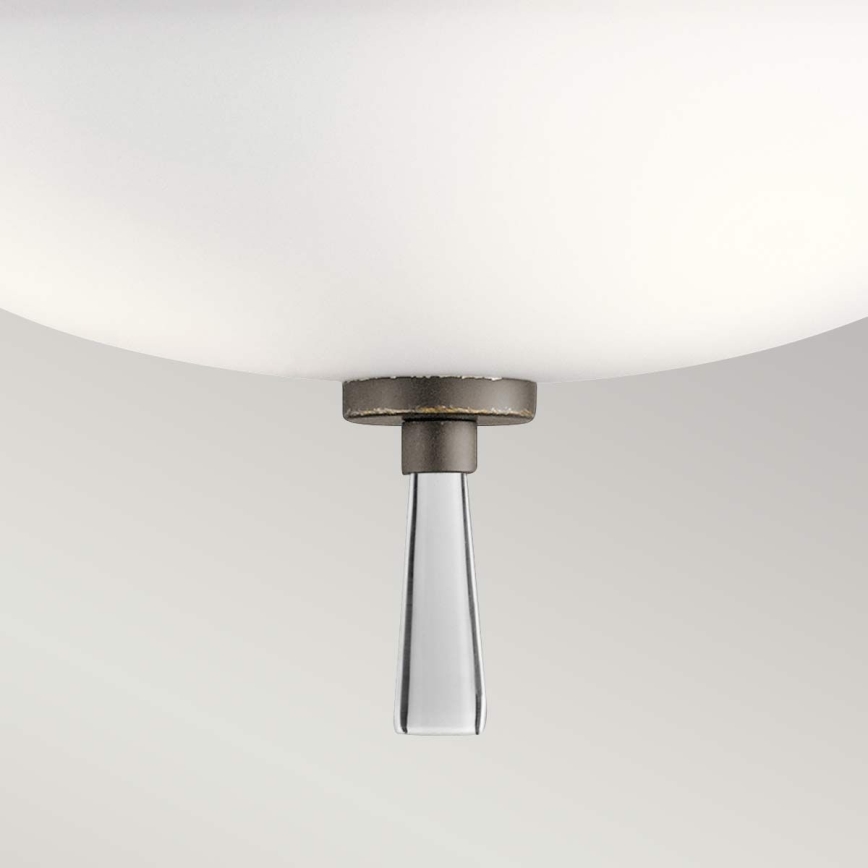 Kichler - Żyrandol natynkowy DREYFUS 3xE27/60W/230V brąz