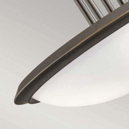 Kichler - Żyrandol natynkowy DREYFUS 3xE27/60W/230V brąz