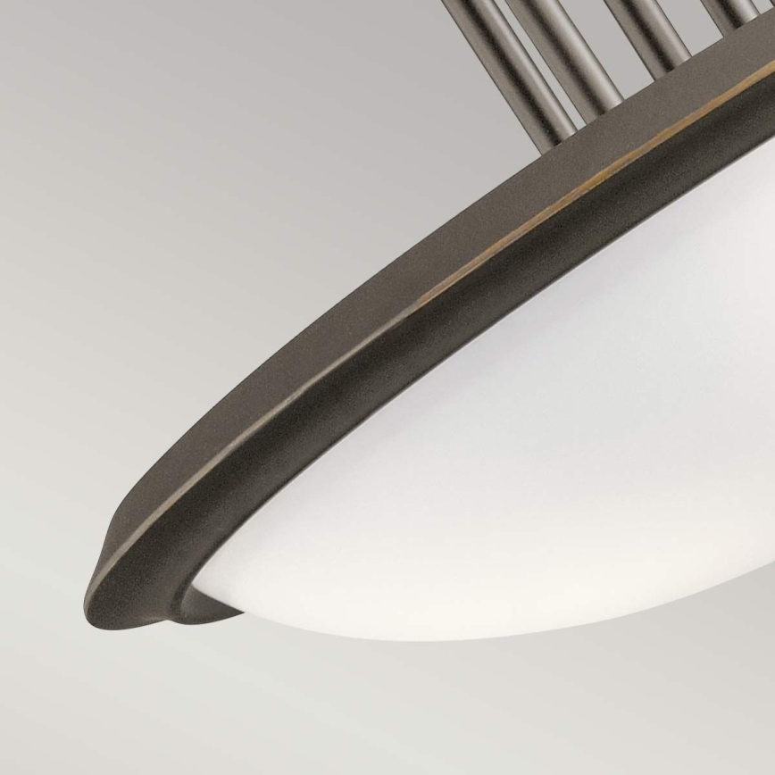 Kichler - Żyrandol natynkowy DREYFUS 3xE27/60W/230V brąz
