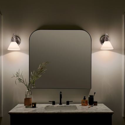Kichler - LED Kinkiet łazienkowy FARUM 1xG9/3W/230V IP44 chrom błyszczący