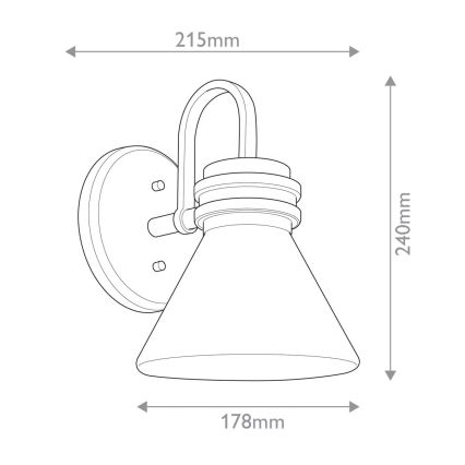 Kichler - LED Kinkiet łazienkowy FARUM 1xG9/3W/230V IP44 chrom błyszczący