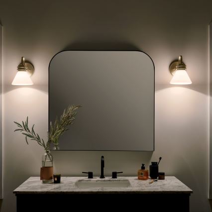 Kichler - LED Kinkiet łazienkowy FARUM 1xG9/3W/230V IP44 mosiądz