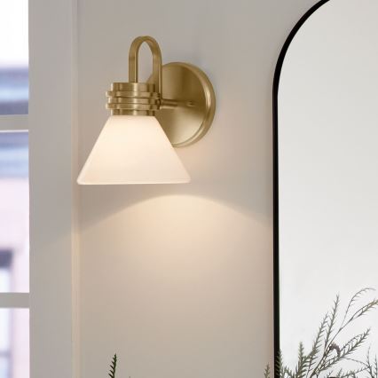 Kichler - LED Kinkiet łazienkowy FARUM 1xG9/3W/230V IP44 mosiądz