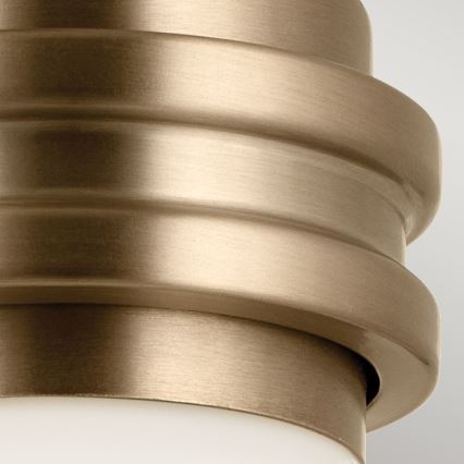 Kichler - LED Kinkiet łazienkowy FARUM 1xG9/3W/230V IP44 mosiądz