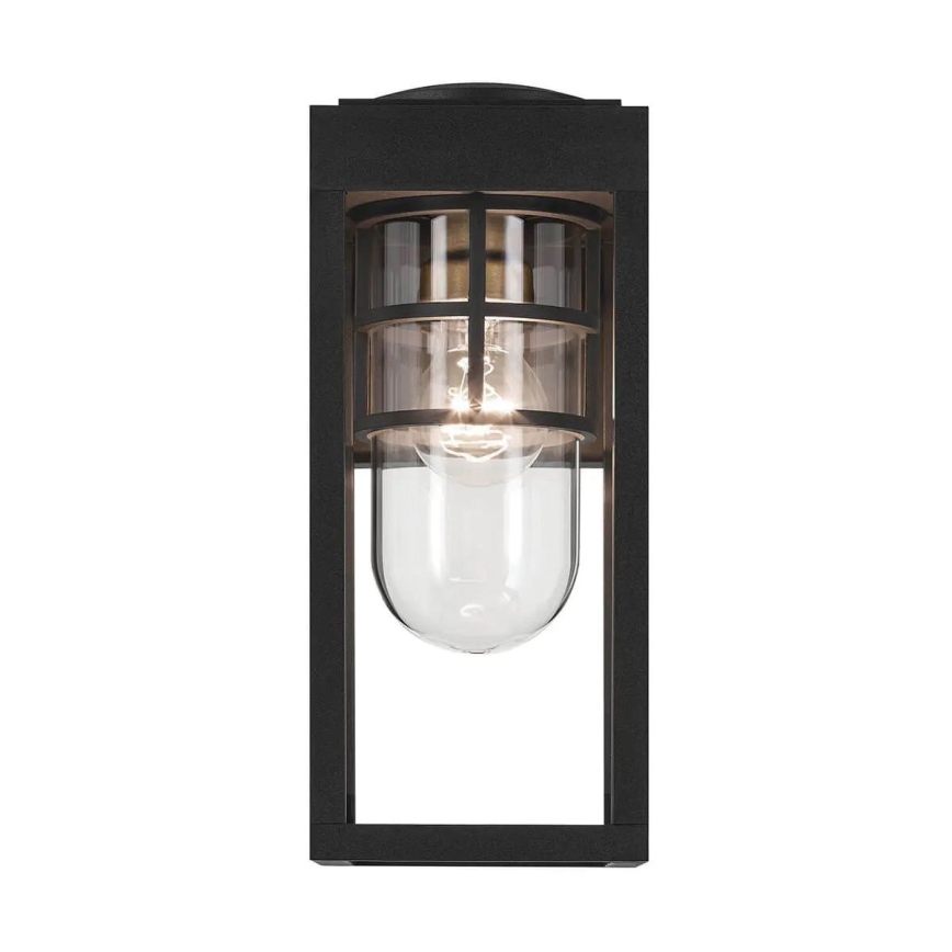 Kichler - Kinkiet zewnętrzny HONE 1xE27/60W/230V IP44 czarny
