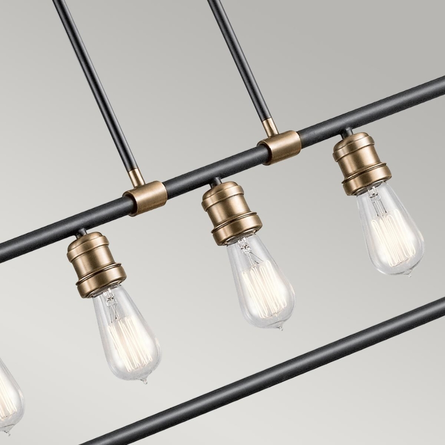 Kichler - Żyrandol na drążku IMAHN 5xE27/60W/230V
