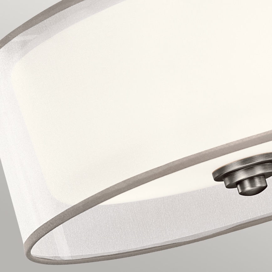 Kichler - Żyrandol natynkowy LACEY 3xE27/60W/230V matowy chrom