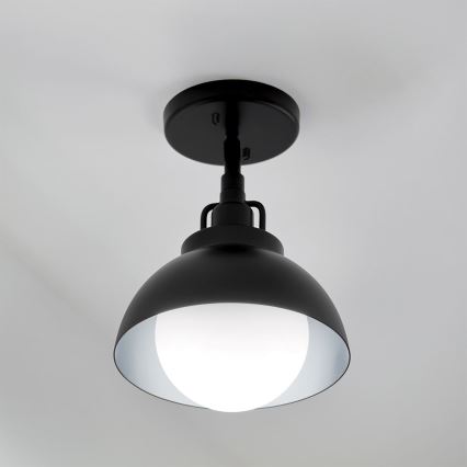 Kichler - Kinkiet NIVA 1xE27/40W/230V czarny