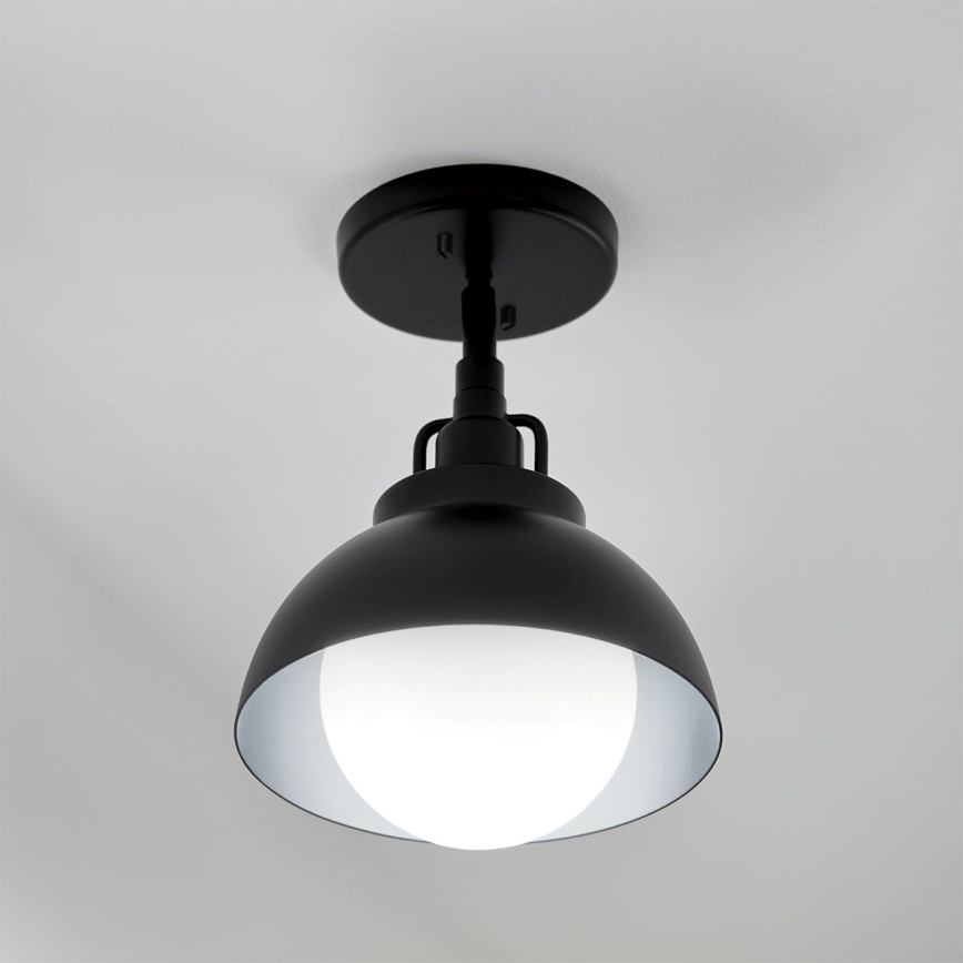 Kichler - Kinkiet NIVA 1xE27/40W/230V czarny