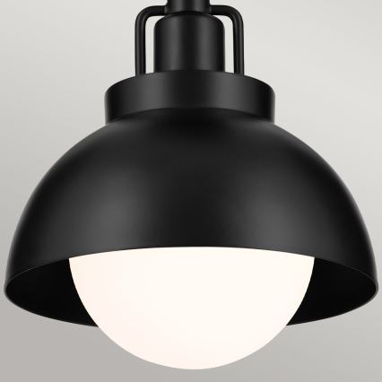Kichler - Kinkiet NIVA 1xE27/40W/230V czarny