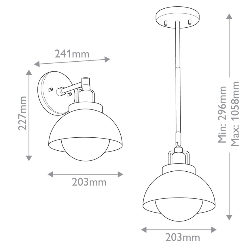 Kichler - Kinkiet NIVA 1xE27/40W/230V czarny